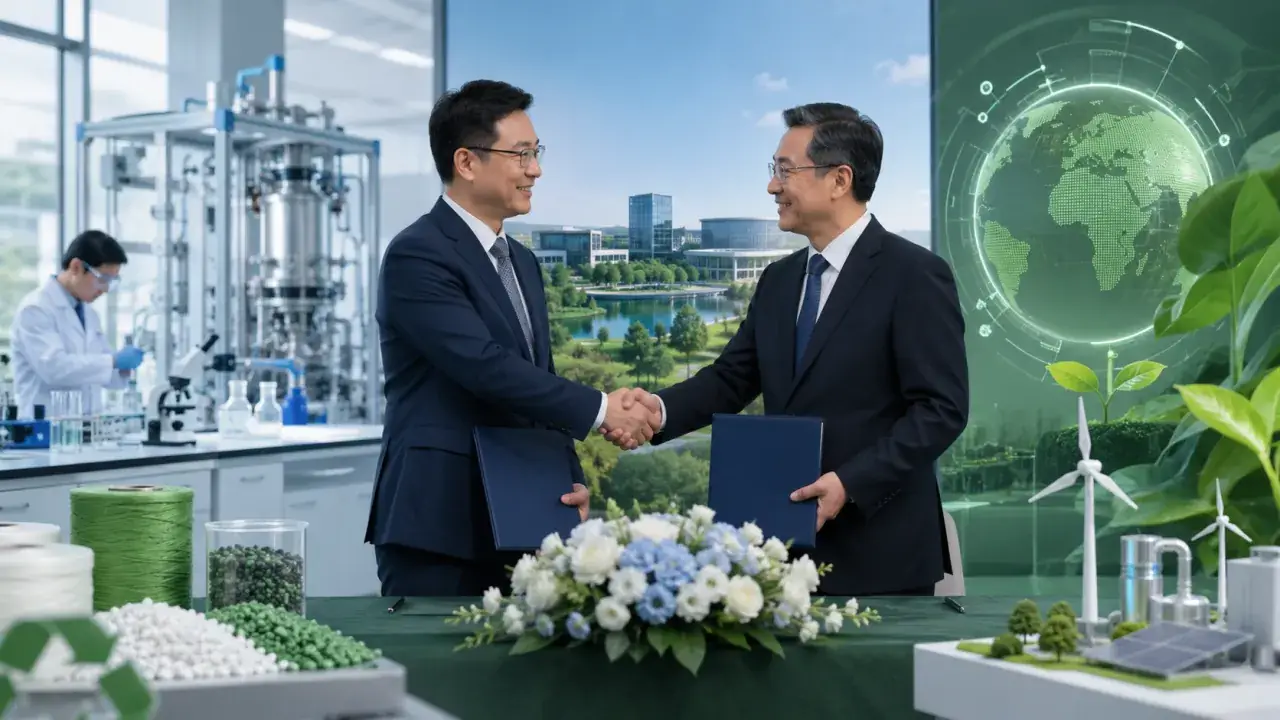锐赛克与浙江大学共建绿碳联合研究中心：聚焦高纯度DMT工艺与低碳聚酯原料研发