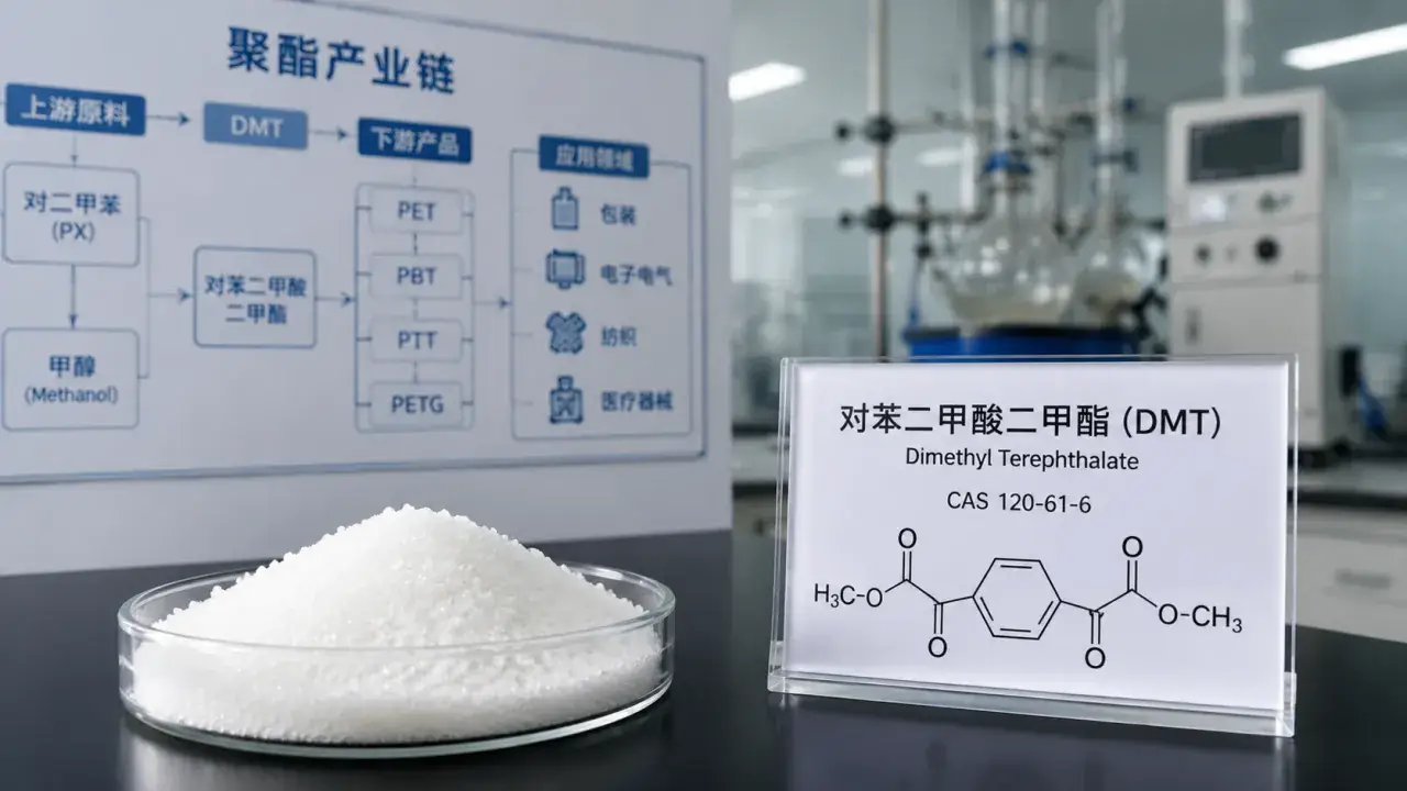深度解析对苯二甲酸二甲酯 (DMT)：现代高附加值聚酯工业的核心驱动力